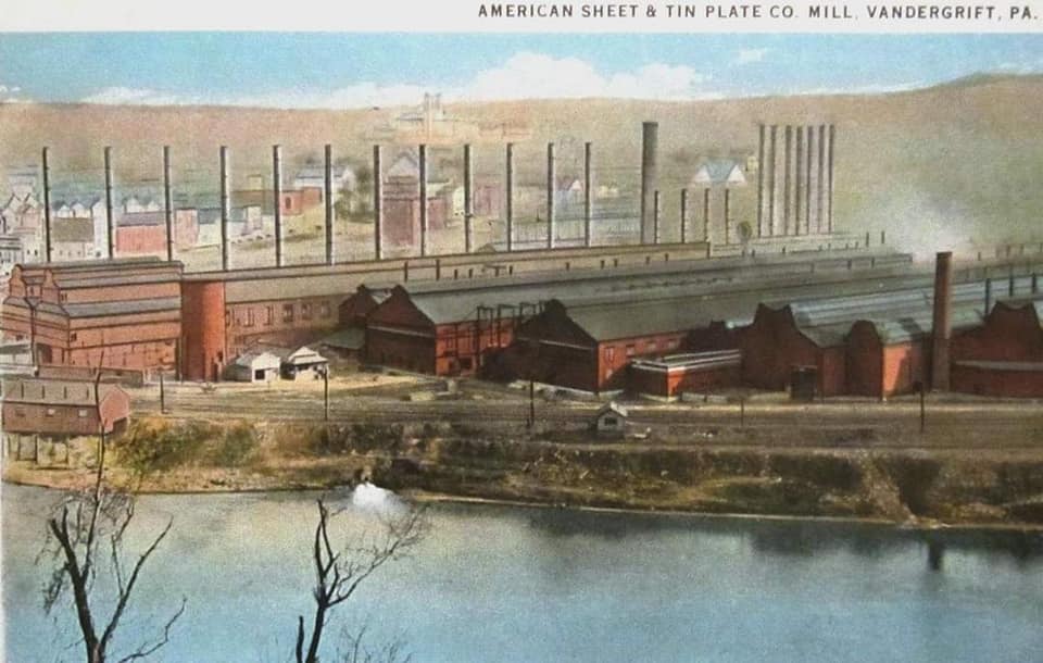 Towns and Nature Vandergrift, PA ATI/US Steel/American Sheet & Tin