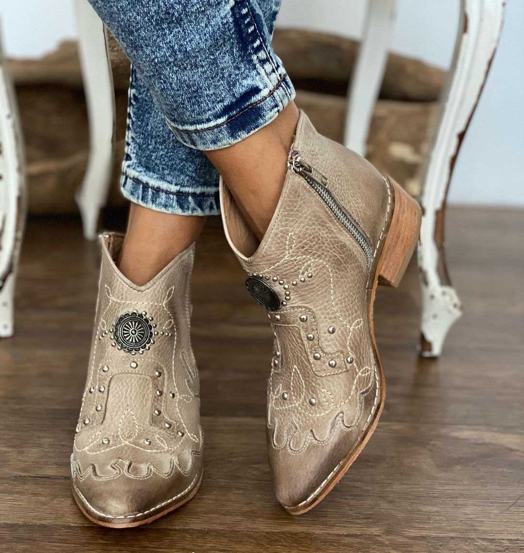 Moda Otoño Borcegos Mujer Invierno 2021 Calzado De Invierno 2021