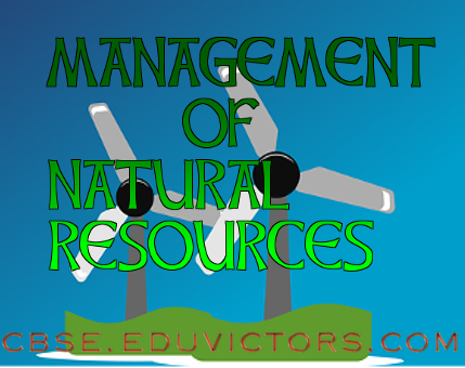 Management of natural resources class 10 project ppt image