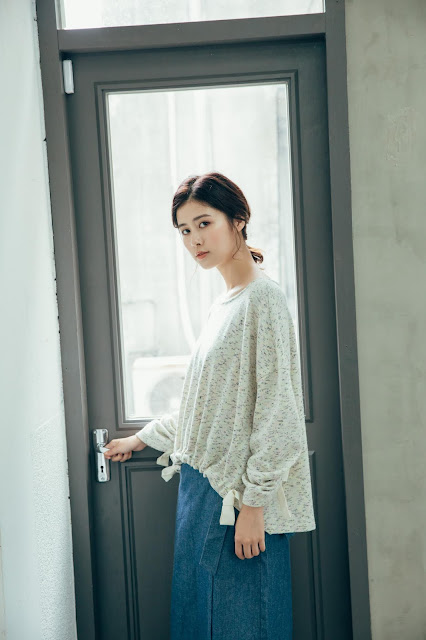 搖擺女孩抽繩針織上衣-搖滾織點