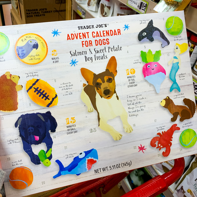 Trader Joe's Advent Calendar for Dogs