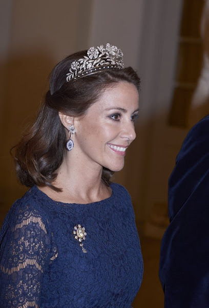 The Danish Royals attend a Gala Dinner at Christiansborg Palace