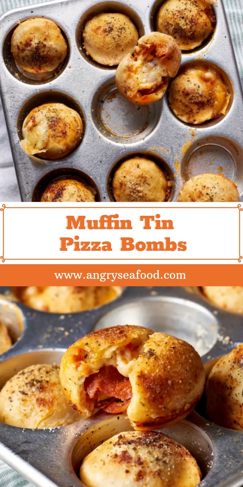 Muffin Tin Pizza Bombs Muffin Tin Pizza Bombs