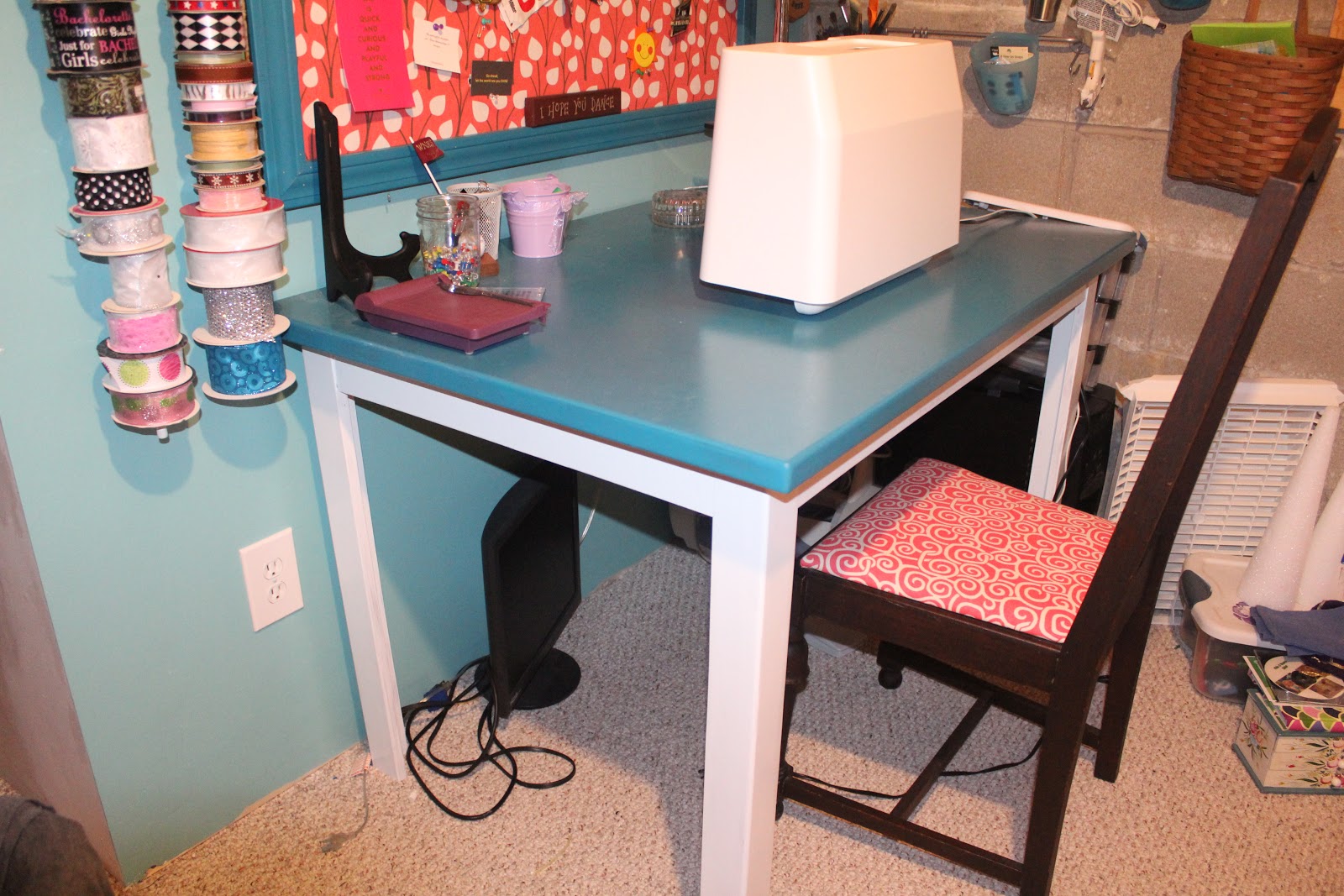 Lovin' my Life DIY Craft Room.. On a Budget