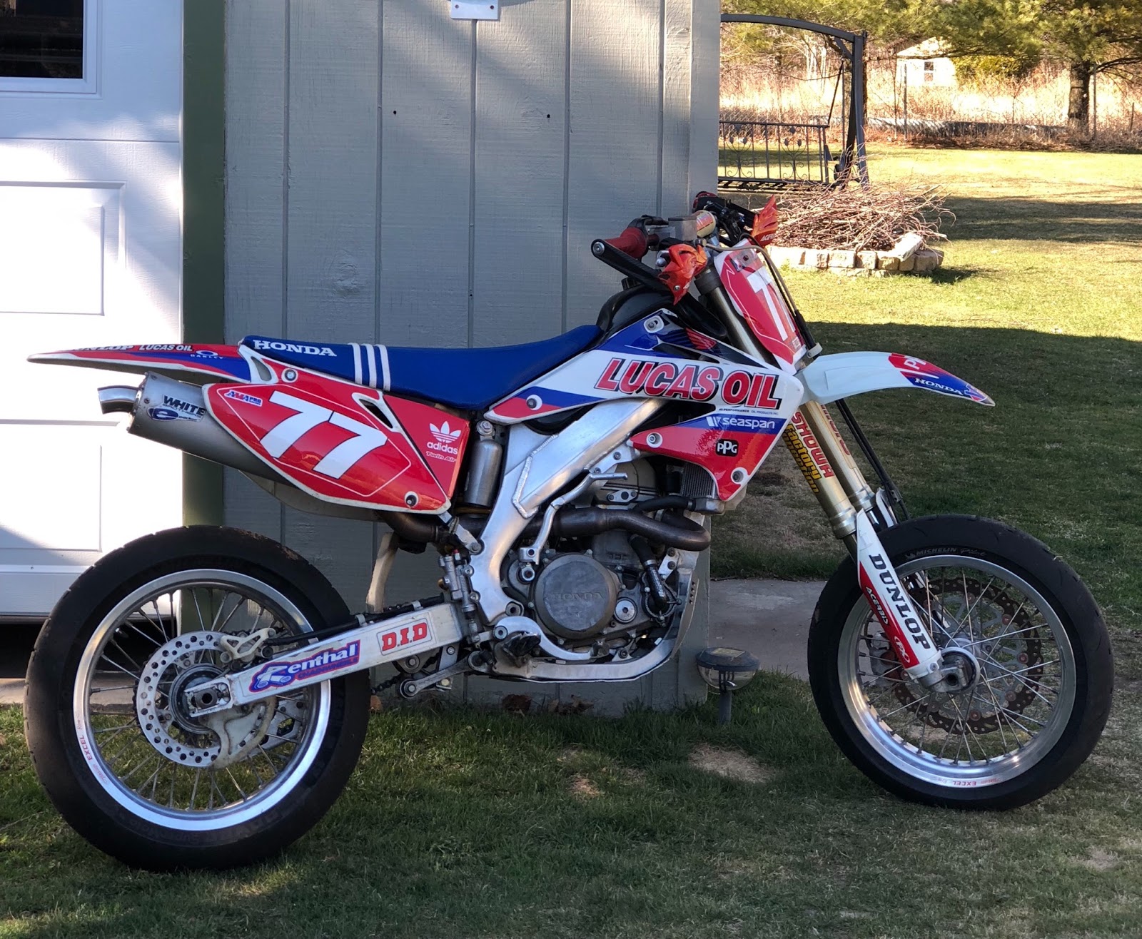 Honda CRF 1100 R питбайк Stunt