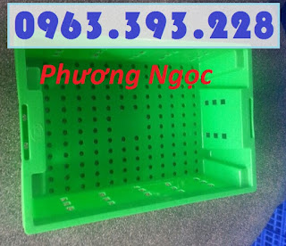 Sóng nhựa HS002, sọt nhựa đựng cá, sóng cá, sọt nhựa rỗng đựng hải sản,  5902c40ae7d34_1493353482