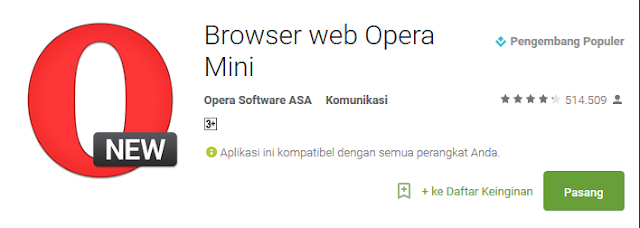 browser web opera mini