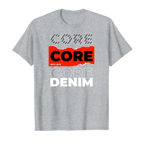 ÁO THUN COTTON UNISEX IN HÌNH NYC CORE DENIM ACCESSORIES 15178