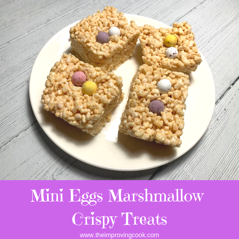 Mini Eggs Marshmallow Crispy Treats