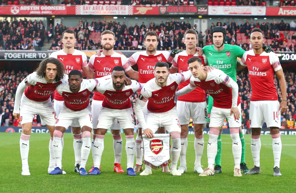 ARSENAL contra VALENCIA 02/05/2019 Liga Europa