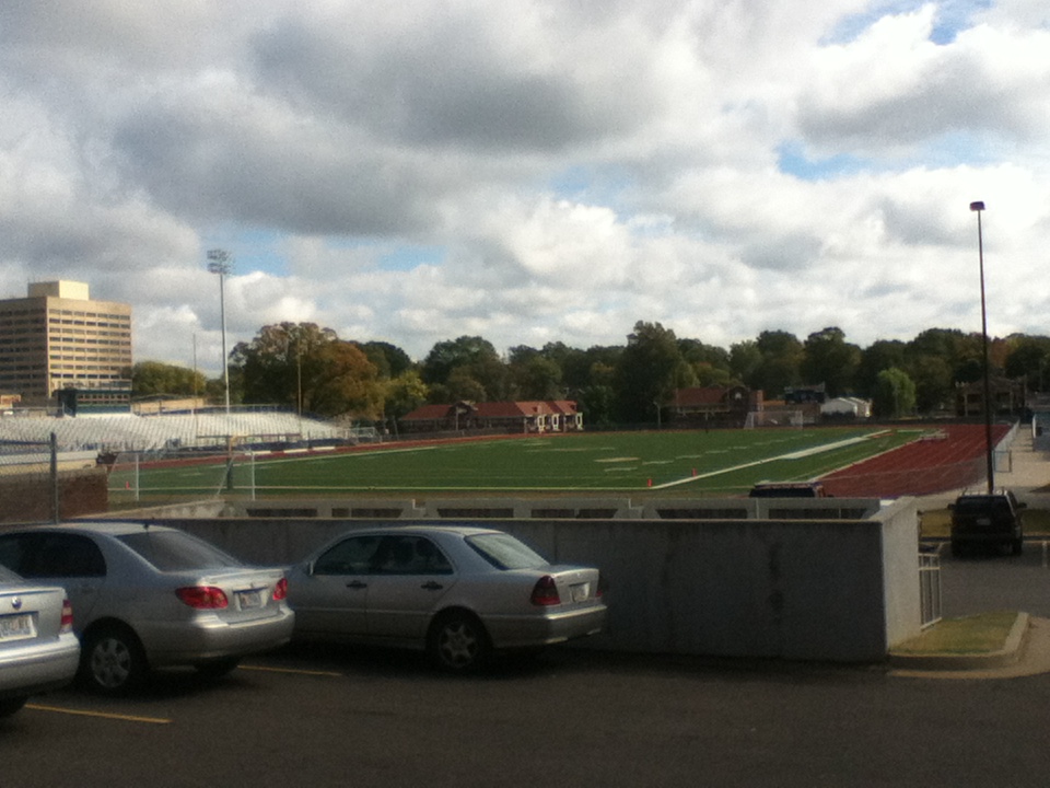 Center Circle Crump Stadium goals