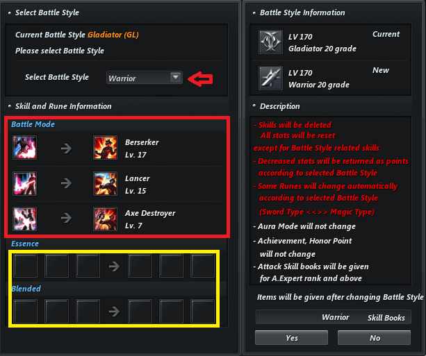 How to Use Battle Style Change Kit