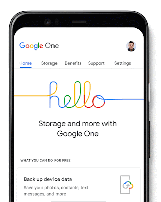 Uma atualização das políticas de armazenamento em sua Conta Google