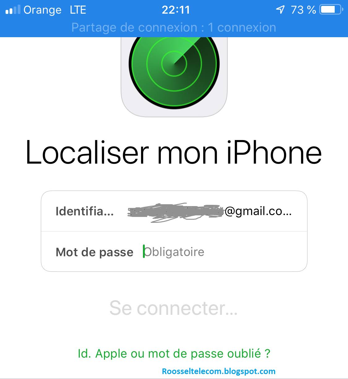 comment changer le mot de passe sur un apple