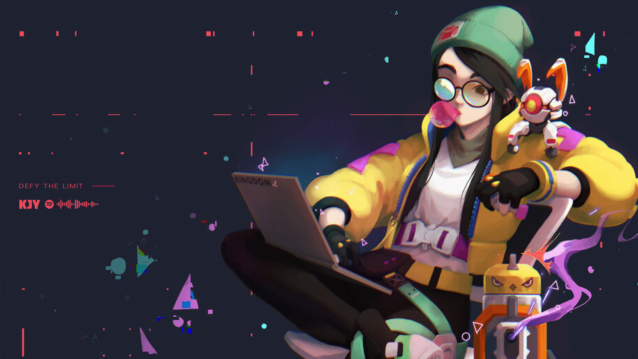 Valorant Killjoy Game Art 4K #5880a Wallpaper PC Desktop