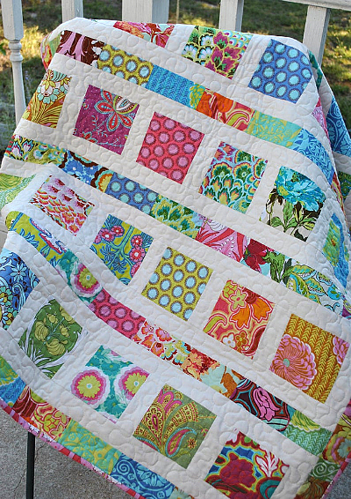 Flowers in the Sunshine Quilt Pattern