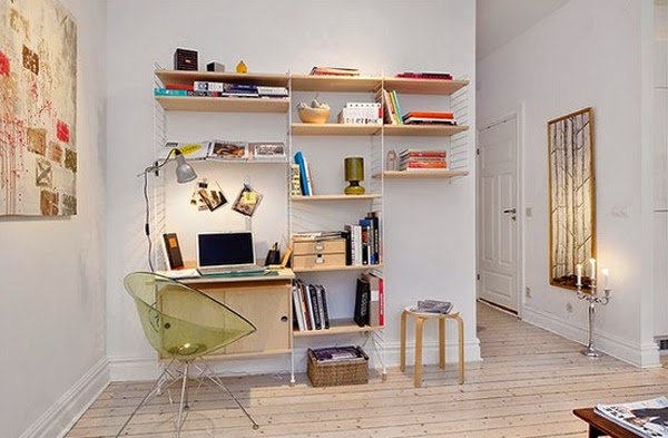 Ideas de pequeñas oficinas en casa - Colores en Casa