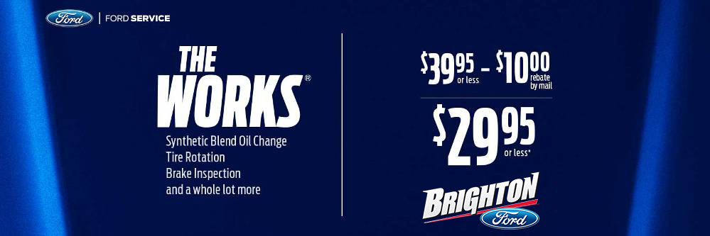 Brighton Ford Save 10 On Oil Change At Brighton Ford