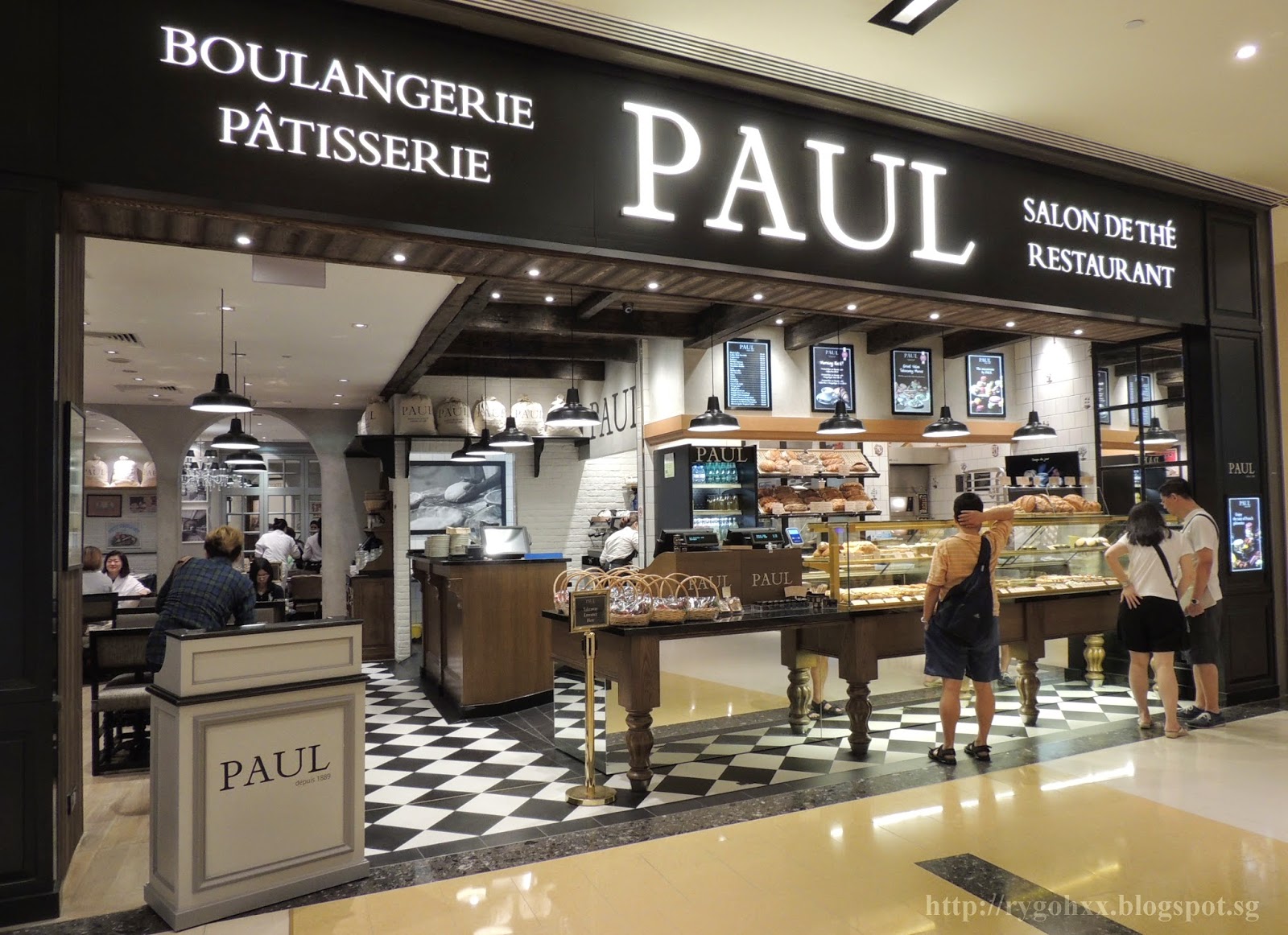 PAUL SG featuring their new menu R.Y GOH