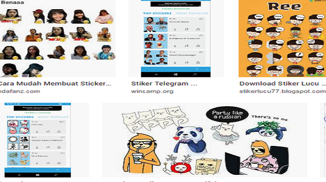 Cara Mendapatkan Stiker Di Telegram