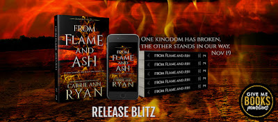 From Flame and Ash by Carrie Ann Ryan Release Blitz