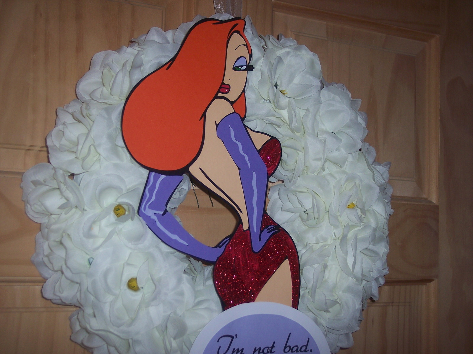 ImNotBad.com - A Jessica Rabbit Site: Life Size Jessica Rabbit Wall Plaque