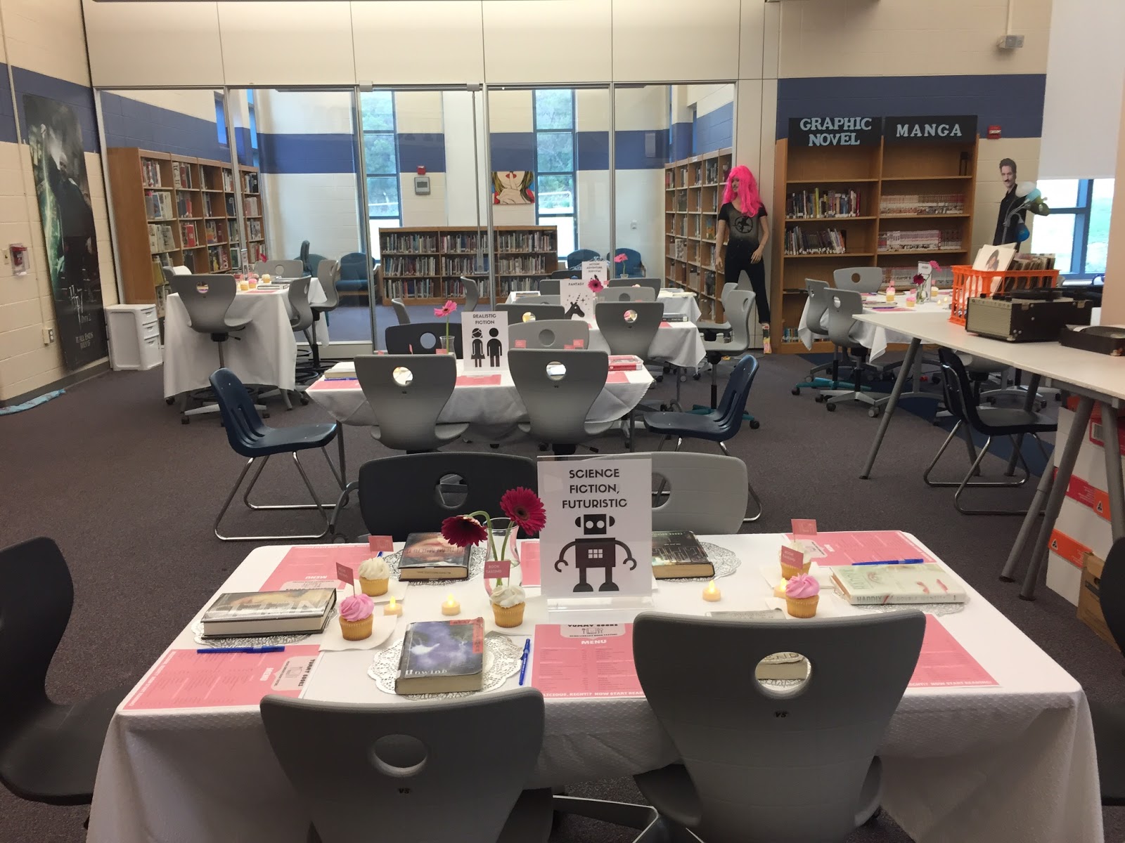 HCMS LIBRARY: BOOK TASTING