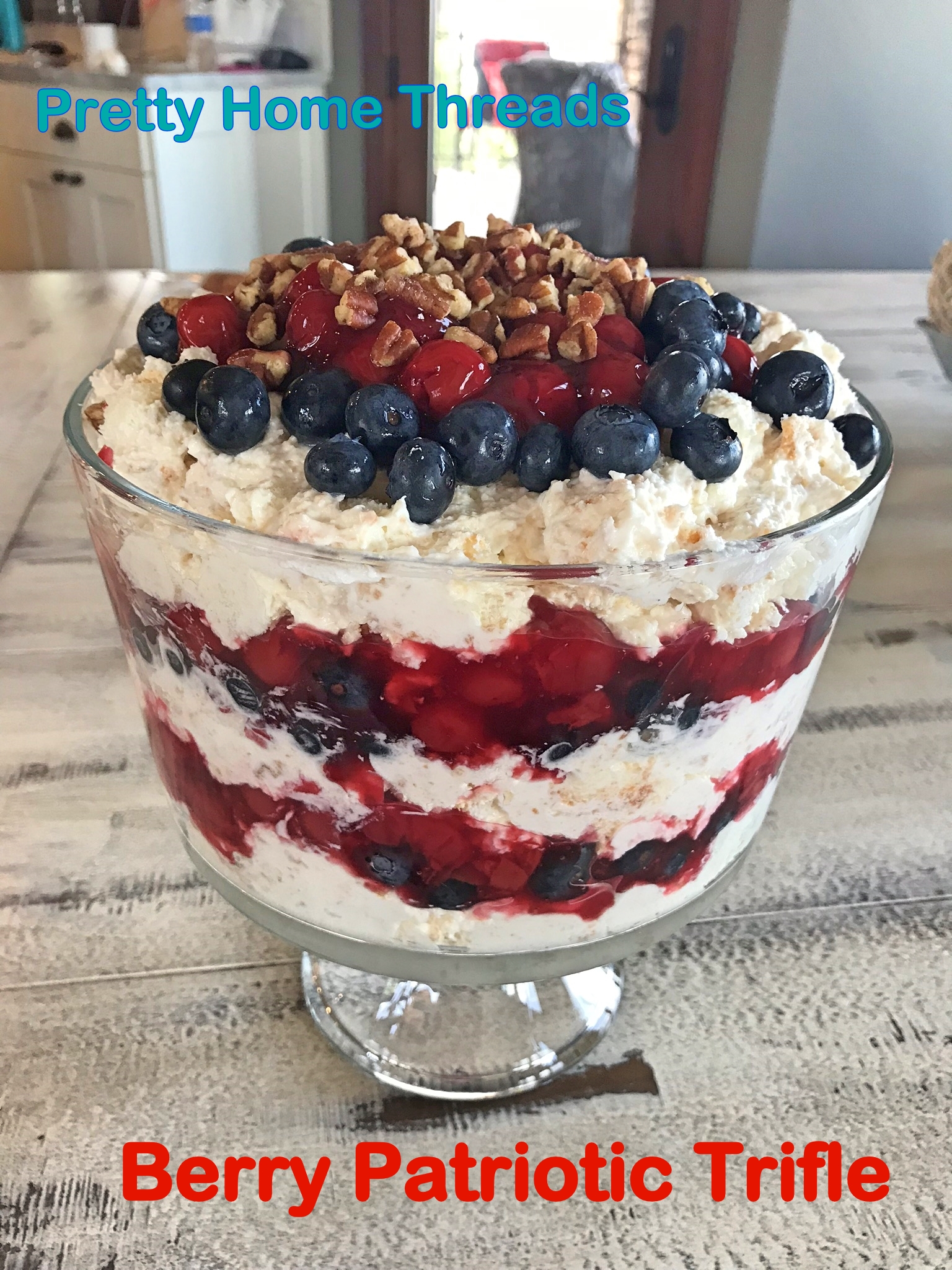 Berry Patriotic Trifle
