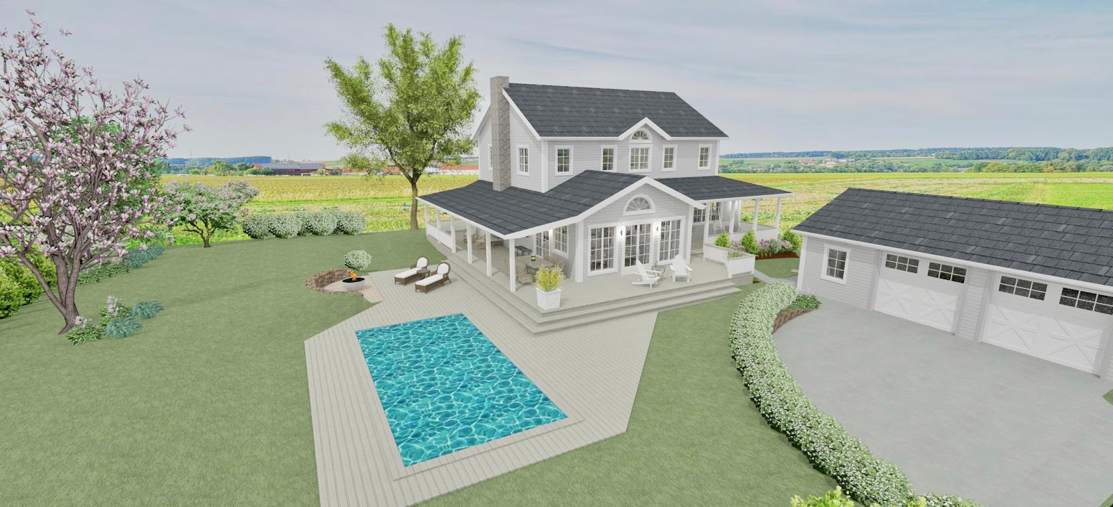 Hausdesign: New England Haus in Oberösterreich - Beachhouse Living