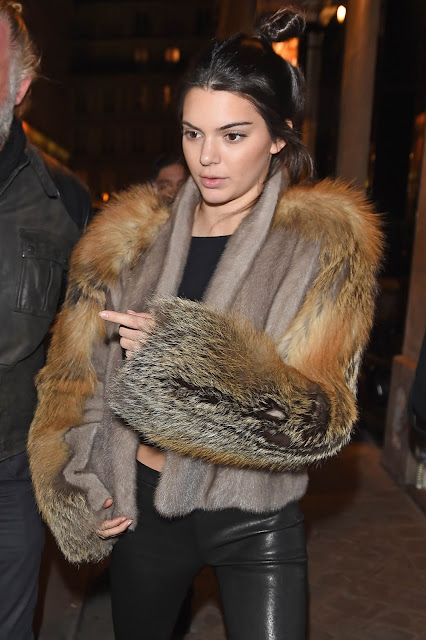Lovely Ladies in Leather: We Love You Kendall Jenner