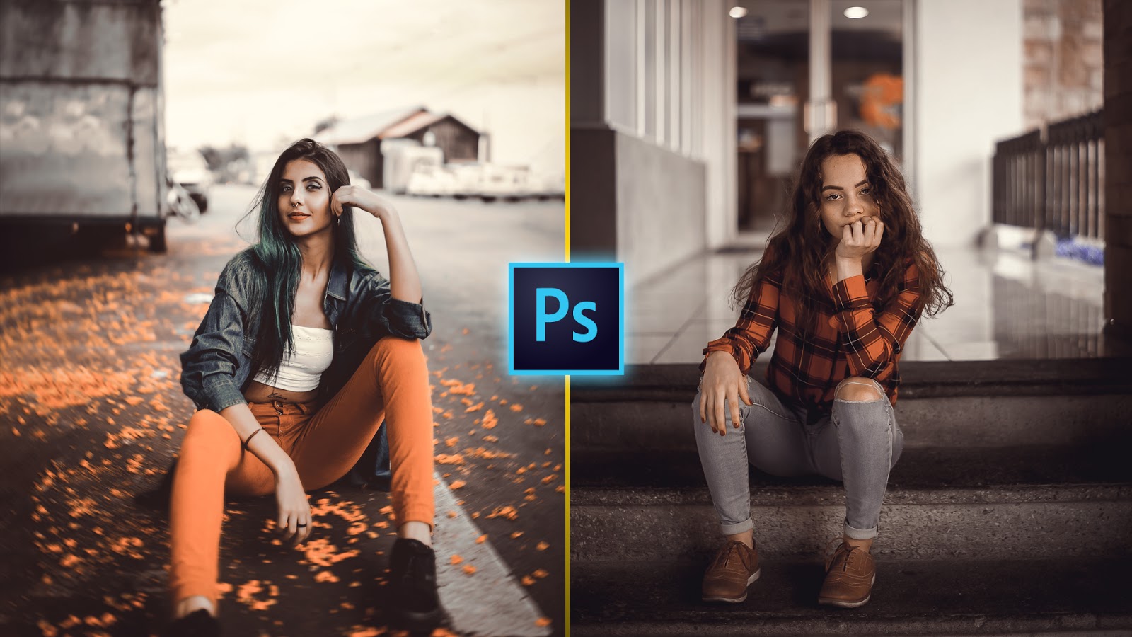 1Minute Brown Color Grading Effect in Photo Effect + FREE