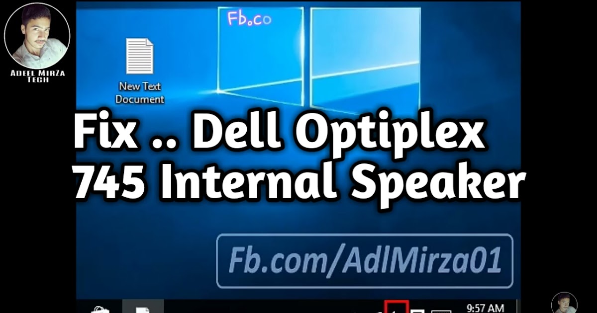 Fix Dell Optiplex 745 Internal Speaker Not Working AdeeL MirZa Tech
