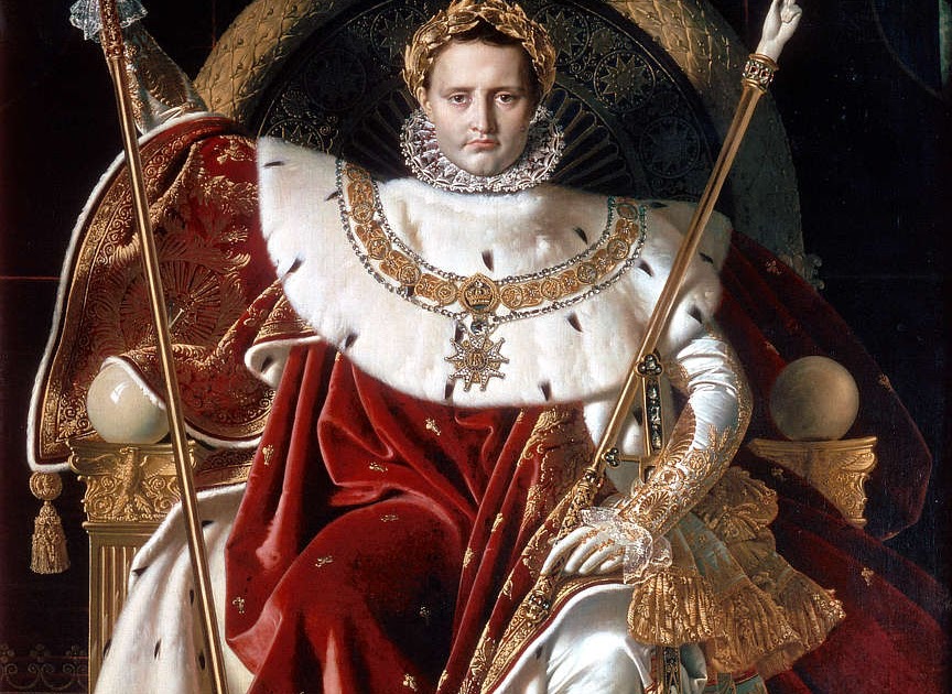 Napoleão I No Trono Imperial EDULEARN Napoleão I No Trono Imperial EDULEARN