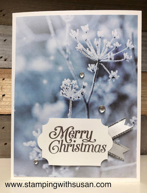 Stampin' Up!, Feels Like Frost, www.stampingwithsusan.com, Merry Christmas, 2019 Holiday Catalog,