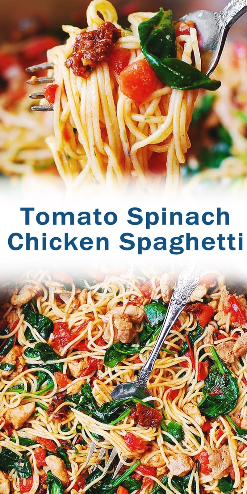 Tomato Spinach Chicken Spaghetti Bestrecipe005