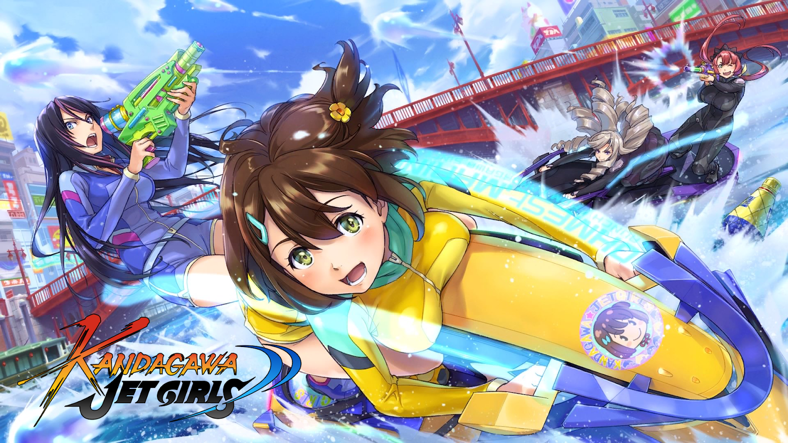 Análise: Kandagawa Jet Girls (PC/PS4) traz um bom jogo de corrida no melhor  estilo anime - GameBlast