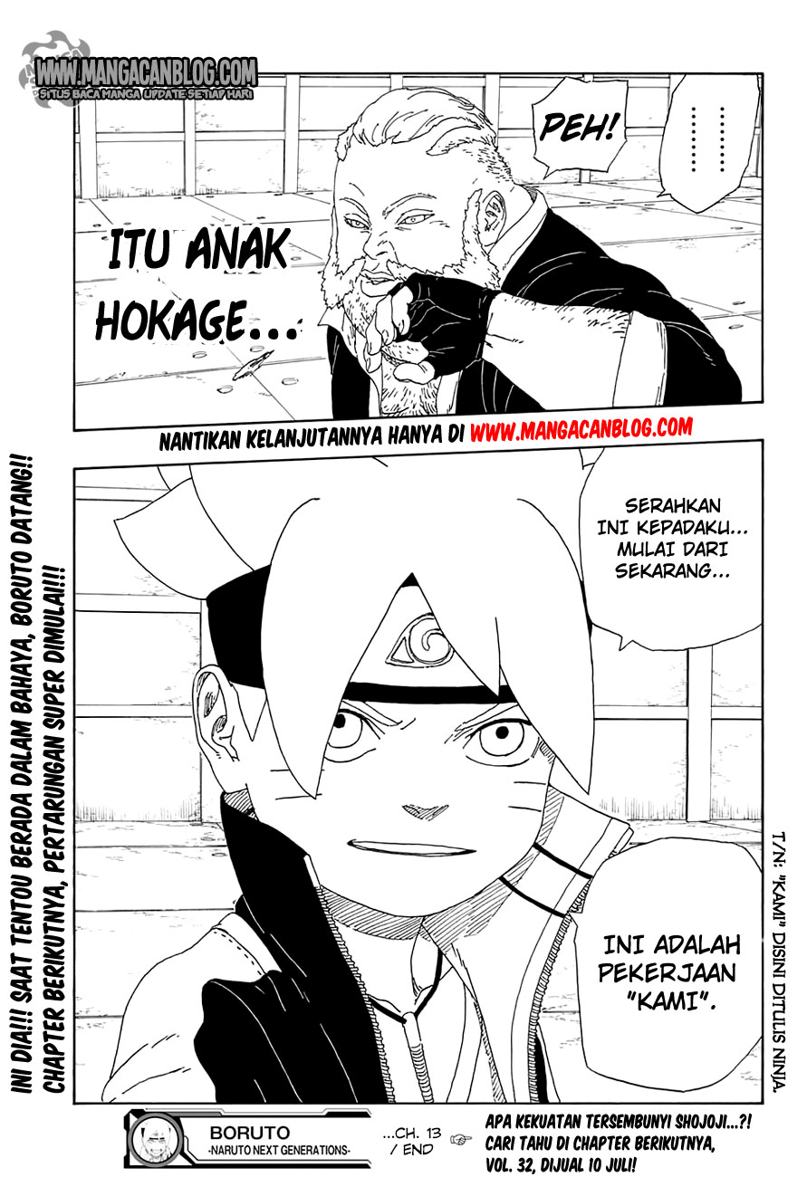 Boruto Chapter 13