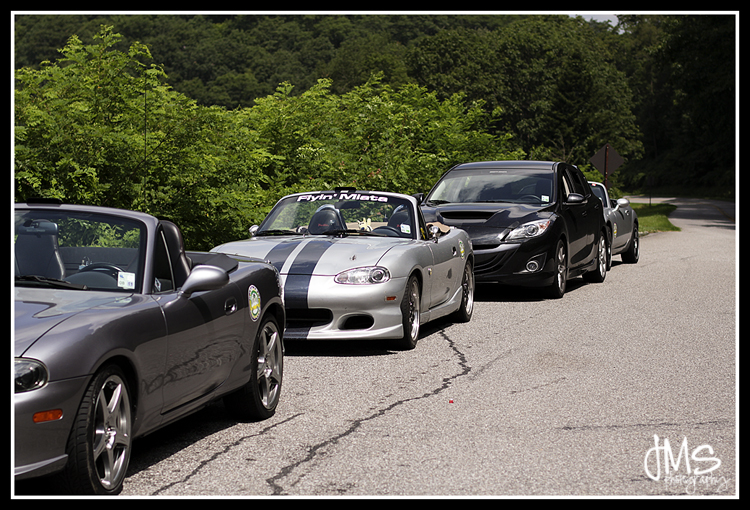 Jayme and Brandon: Tail of the Dragon -- Miata's at the Gap 2011