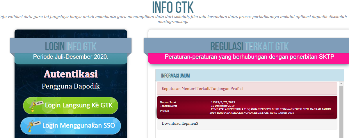 INFO GTK ONLINE
