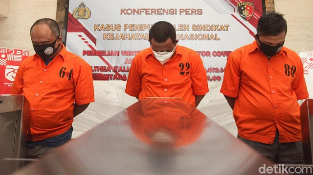 Ini Peran 3 Anggota Sindikat Internasional Penipuan Ventilator Corona