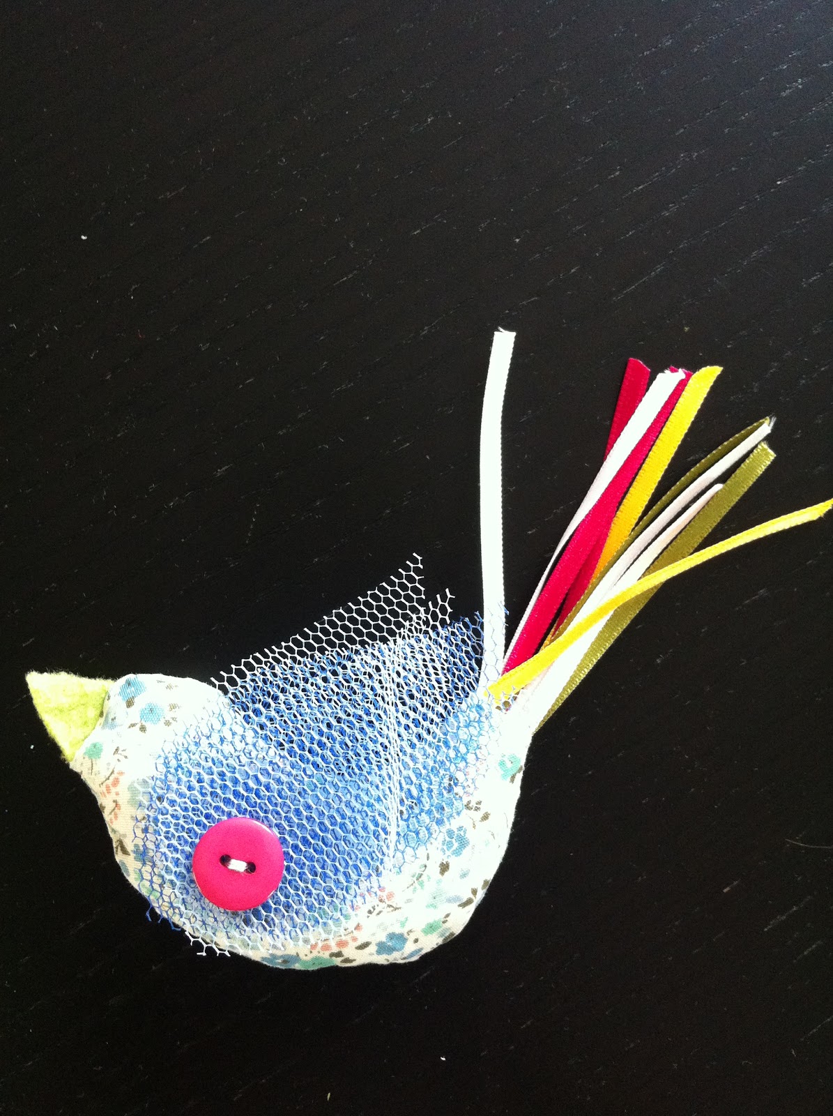 Melle Rififi et Mr Cabotin: Une barette zoiseau!