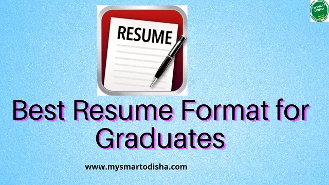 Odia Best Resume Format for Graduates Odisha India