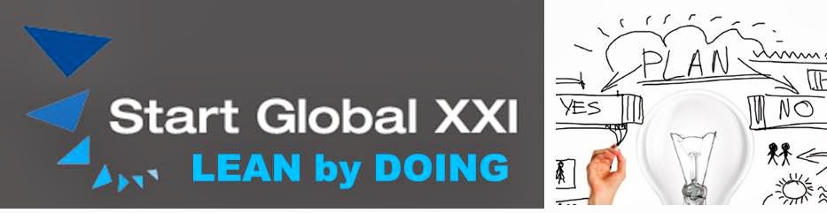START GLOBAL XXI - LEAN by DOING - the goal of a startup is validating their business 