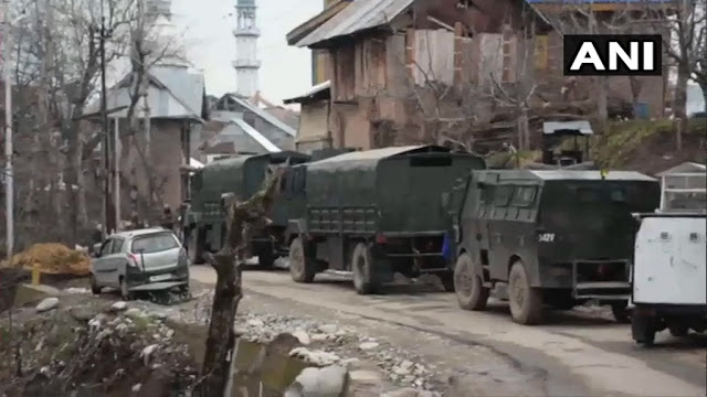 Terrorists encounter 1 terrorist in Shopian, Jammu and Kashmir Terrorists encounter 1 terrorist in Shopian, Jammu and Kashmir