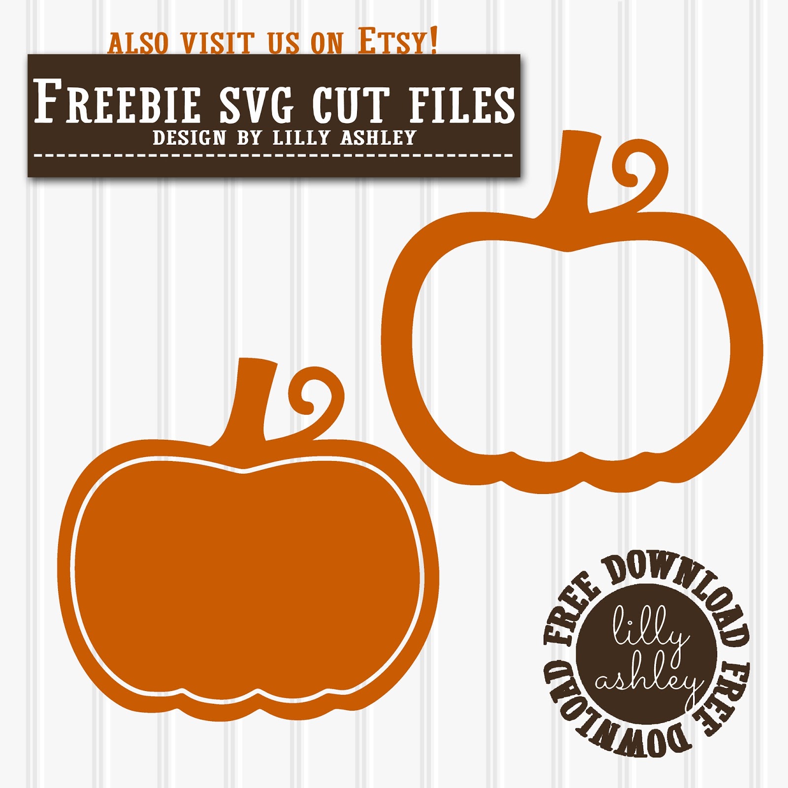 Make it Create by LillyAshley...Freebie Downloads: Free Pumpkin SVG Files