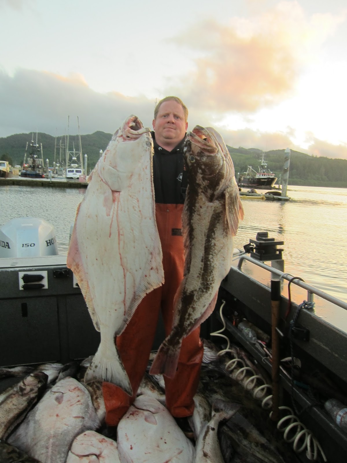 Todds Extreme Fishing Neah bay halibut, lingcod, rock fish & sables