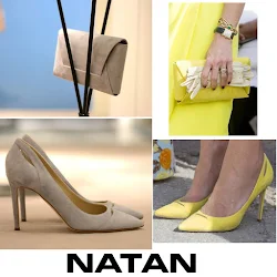 Queen Maxima Style - NATAN Dress NATAN Pumps and Clutch Bag