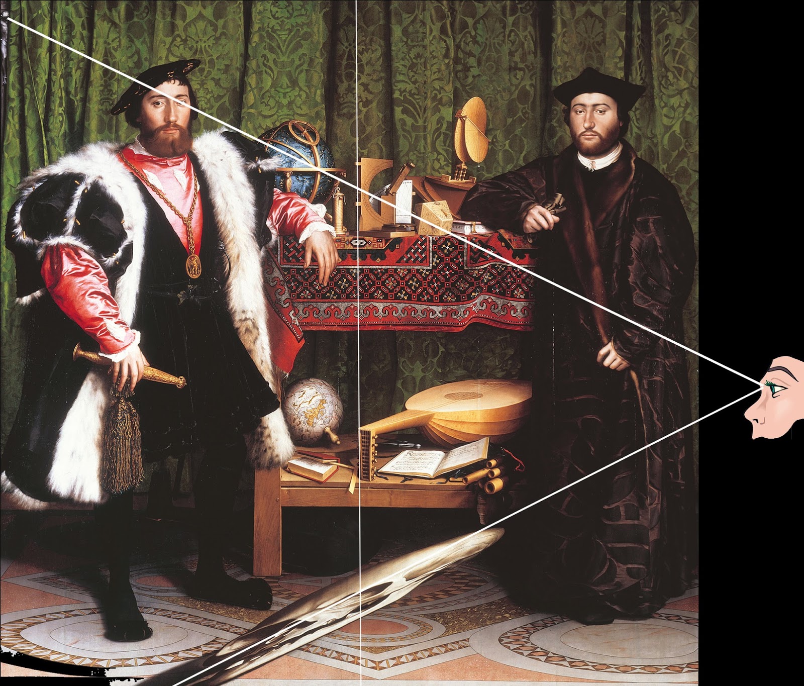 Download The Ambassadors By Holbein S Symbol Pics