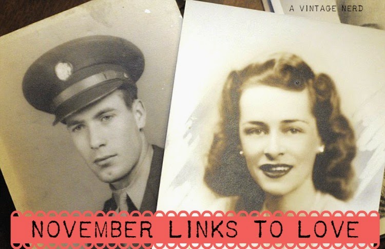 A Vintage Nerd, Links to love, Vintage Blog, Vintage Article