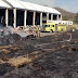 Se registra incendio de material reciclable y pastizal al poniente de Morelia